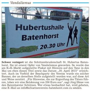 Beitrag aus der Glocke 22.05.2015 Seite 15